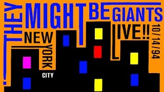 They Might Be Giants - Live!! New York City 10/14/94 (rare promo CD)