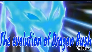 The evolution of Dragon Rush in the Pokémon anime