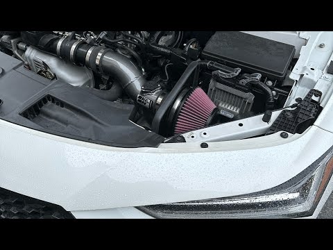 First intake for 2021+ Acura TLX 2.0T BY K&N POV Intake Sound