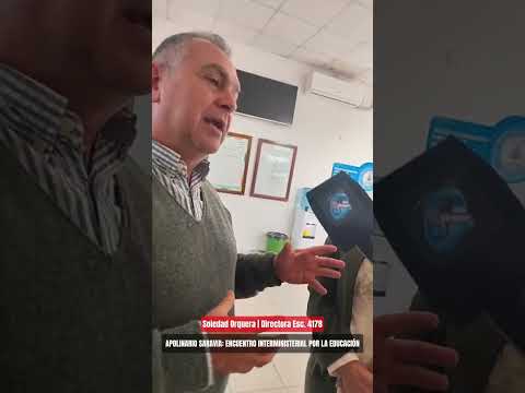 APOLINARIO SARAVIA: ENCUENTRO MINISTERIAL POR LA EDUCACIÓN