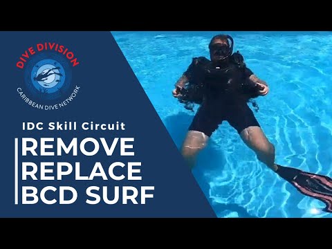 PADI IDC Skill Circuit: Remove & Replace BCD at Surface (Revised Instructor Development Course)