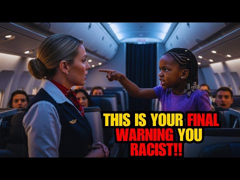 8-Year-Old Black Billionaire's Daughter Issues Final Warning to Racist Flight Attendant