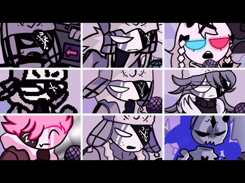 Friday Night Funkin' - Zavodila but everytime it's Ruv turn a Different Skin Mod is used