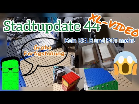 LEGO Stadtupdate #44 | Der Bau einer Legostadt Teil 45 - Wasserfall Teil 4/4:  Grobe Fertigstellung