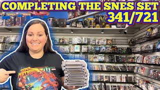 Visiting Video Game Stores in Maryland! Full SNES Set UPDATE? 341/721!