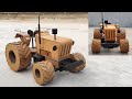 How To Make A BIG TYRE 4WD RC Tractor How To Make A Tractor