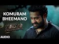 Komuram Bheemano Audio Song (Malayalam)- RRR - NTR, Ram Ch| Maragadhamani | Bhairava | SS Rajamouli