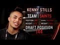 Saints Rookie KENNY STILLS on Jordan Sneakers.