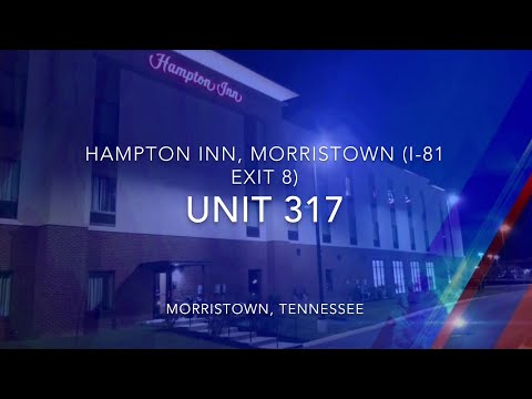 HOTEL ROOM TOURS: Unit 317, Hampton Inn (I-81 Exit 8), Morristown, TN