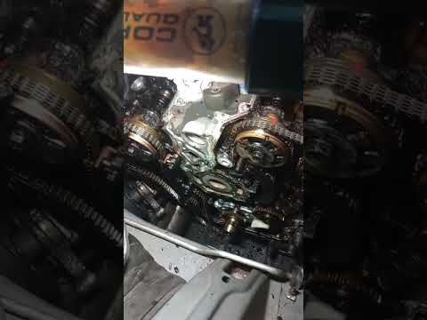 Timing Chain Wednesday! 3.6 Buick Enclave #mechanic #diy #automobile
