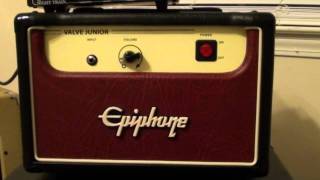 Video thumbnail for Epiphone Valve Junior Demo by Tony Grimsley