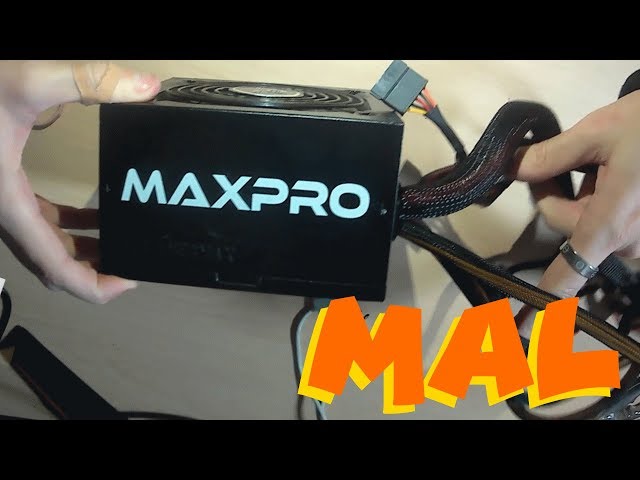 Vídeo relacionado con ENERMAX MAXPRO IV - Fuente de alimentación para PC ATX (750 W, no Modular, Cable de Manga de Malla, Ventilador silencioso de 120 mm, Condensador con 5 circuitos de protección de 5 vías, EMP750W)
