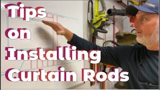 How to Install Curtain Rods - Finding Solid Wood to Attach Brackets