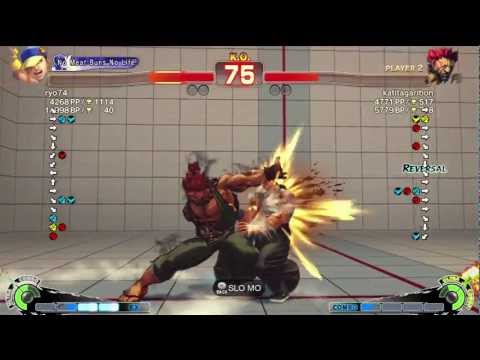 Ryo74 (Yun) vs Bonchan (Gouki) - AE 2012 Match *720p*
