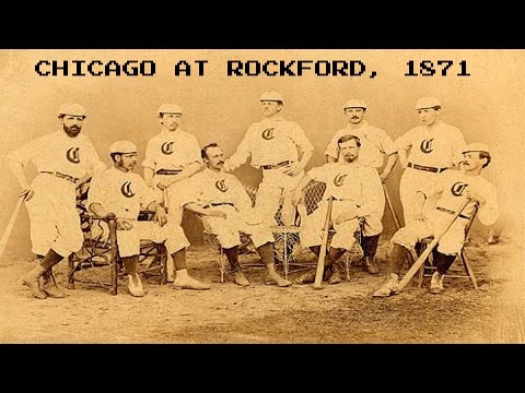 Chicago White Stockings at Rockford Forest City Base Ball Club