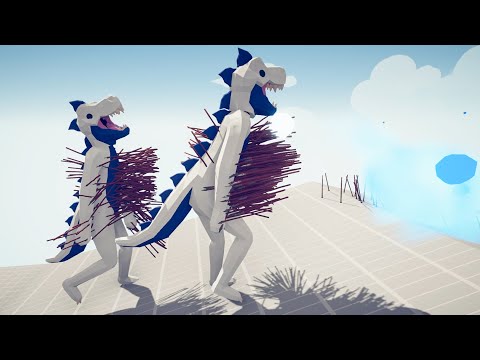 Tabs Rex vs Every Unit - Totally Accurate Battle Simulator TABS