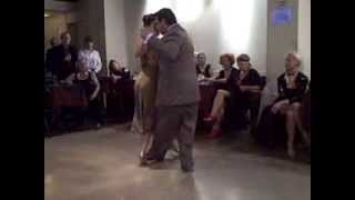 Leo Ortiz y Constanza Vecslir performance at Porteño y Bailarín, Di Sarli "No Esta" ~ Sep 8 2013