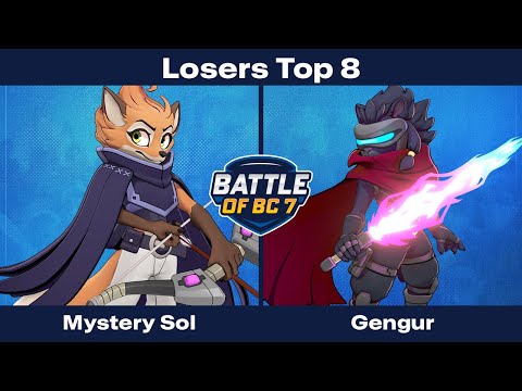 Mystery Sol (Fleet) vs Gengur (Clairen) - Losers Top 8 - RoA 2 | BoBC7