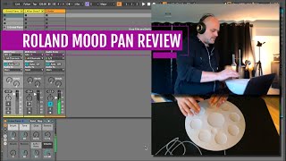 Video thumbnail for Roland Mood Pan electronic Handpan Review - electronic hand pan with MIDI with Ableton Live by abletondrummer.com