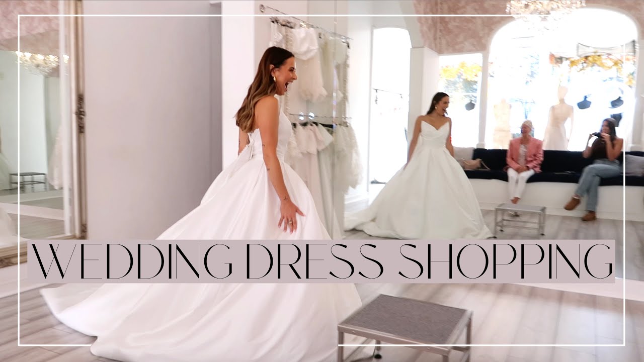 TRYING ON WEDDING DRESSES FOR THE FIRST TIME ✨ | Suzie Bonaldi