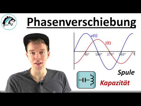 Phasenverschiebung von Wechselstrom & Wechselspannung | (Elektrotechnik)
