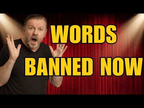 Ricky Gervais - Forbidden words, you can't use them anymore!