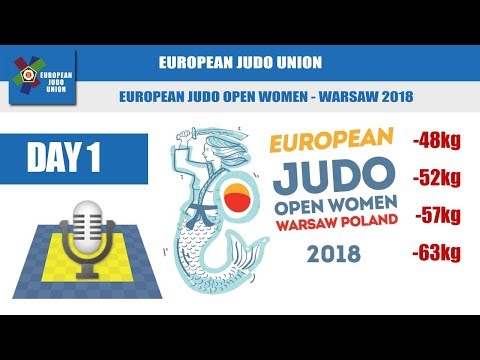 European Judo Open Women - Warsaw 2018 - Day 1