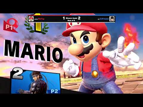 NoTag (Samus, Mario) vs CJFrozen (Snake) - Winners Semi-Final - Modern Nest #13