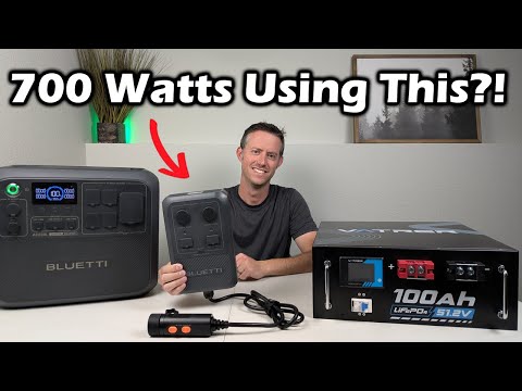 Getting High DC Output On The AC200L Is Possible! Testing the Bluetti D1 Hub