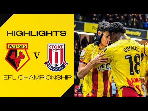 LUCA SINKS STOKE 😍 | Watford 1-0 Stoke City | Short Highlights