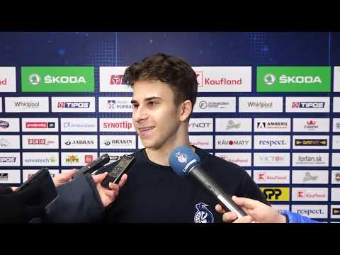 Filip Mešár a Marcel Haščák po zápase s Detvou (46. kolo)