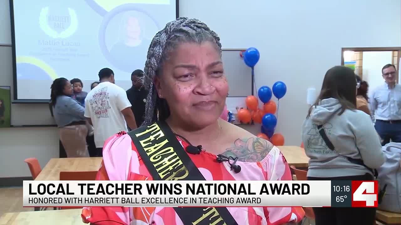 KIPP Wisdom Academy teacher wins national teaching award