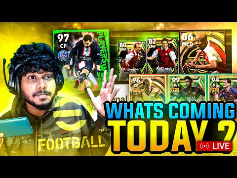 WHATS COMING TODAY? 🤩 NEW SEASON UPDATE,MATCH PASS,NOMINATING PACK 🛑 EFOOTBALL24 LIVE #efootball
