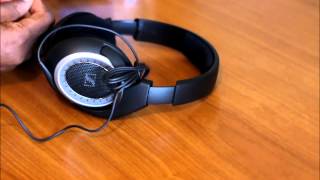 Video thumbnail for SENNHEISER HD 439 HEADPHONE REVIEW by luvhate115