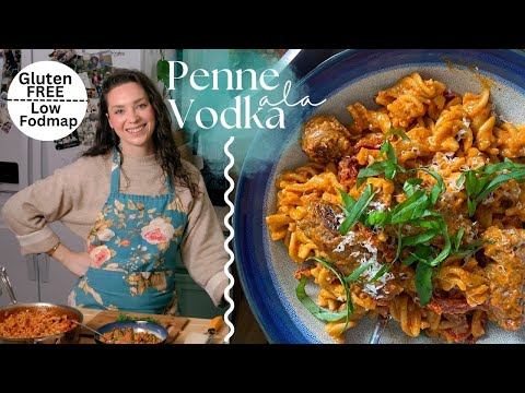 Low Fodmap Penne ala Vodka| The BEST Gluten Free Pasta Recipe| 30 Minute Meals | Grit and Groceries