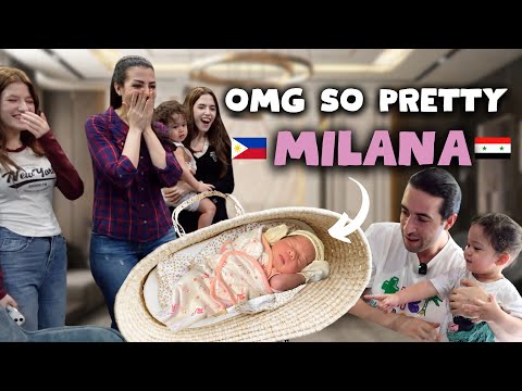 My FAMILY First Time MEETING Milana!! (Sino Kamukha?) 🇵🇭