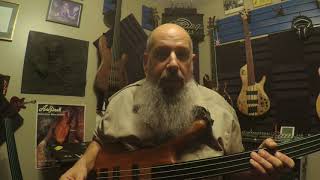 Video thumbnail for Warwick Corvette Standard Fretless by Bassmanfreddo