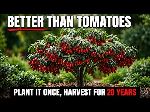 Better Than Tomatoes. Produces Year Round, Stores 6 Months, Never Needs Replanting