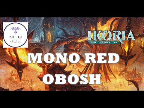 Odd-Mono Red Obosh on Mythic Ranked on MTG Arena