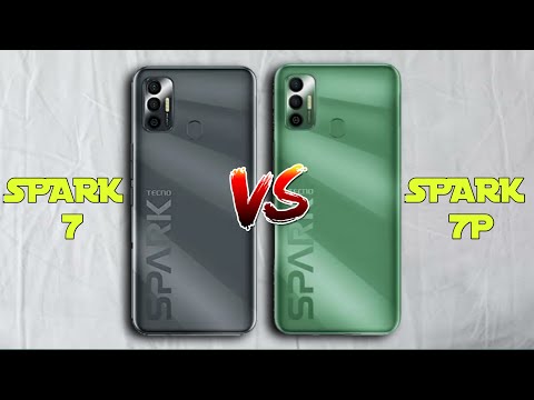 Tecno Spark 7 vs Spark 7P - Comparison & Price
