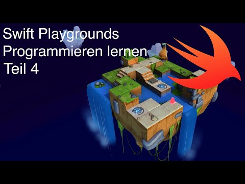 Swift Playgrounds Tutorial - German - Learn to program - Part 4 - For Loop