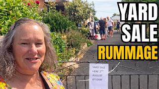 Yard Sale Safari UK:Tip Leave Husband At Home & Start Early! POV