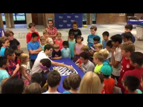 Blindfold Chess at Webster University Chess Camp 2016