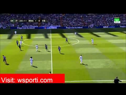 Goals Football Real Madrid VS Eibar 11 April 2015 Football