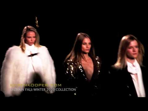 Balmain Fall Winter 2010 2011 Video by Karen Kooper