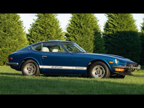 1973 Datsun 240Z being sold at No Reserve on Cars&Bids - cold start and driving 