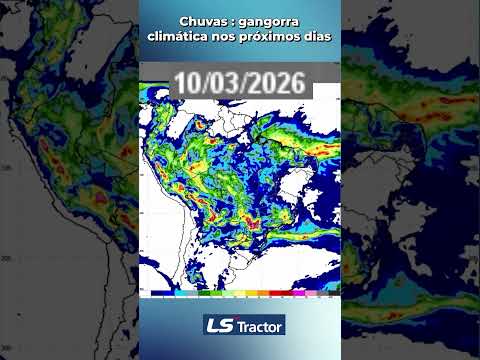 Chuvas : gangorra climática nos próximos dias e chuvas volumosas
