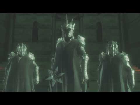 Middle-Earth Shadow of War: The Witch King Asks Talion To Join Him And His Nazgul Brothers cutscene