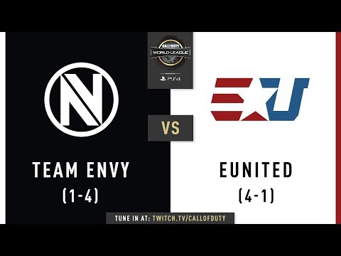 Team Envy vs eUnited | CWL Pro League 2019 | Division B | Week 4 | Day 3