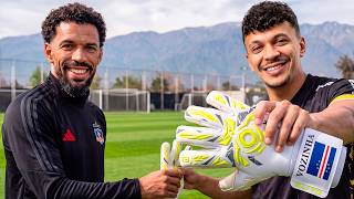 GANHEI E TESTEI A LUVA DO GOLEIRO VOZINHA! SERÁ QUE É BOA MESMO? 😱⚽